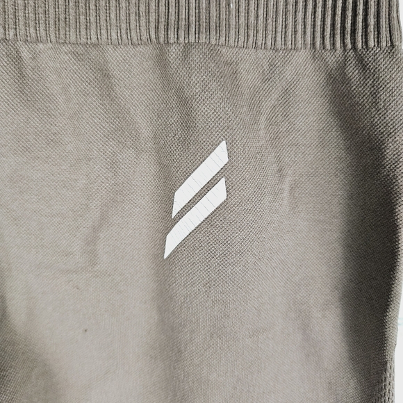 DO YOU EVEN | ribbed waist compression seamless gym workout leggings - Picture 3 of 8